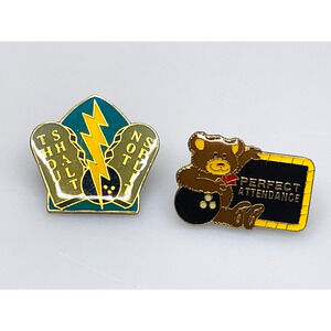 Set of 2 Bowling Theme Collector Pins